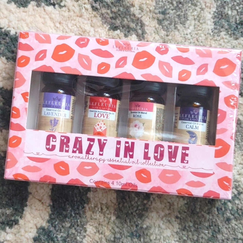 Lefleuria Pure and Natural Essential Oils Crazy in Love Aromatherapy Coll